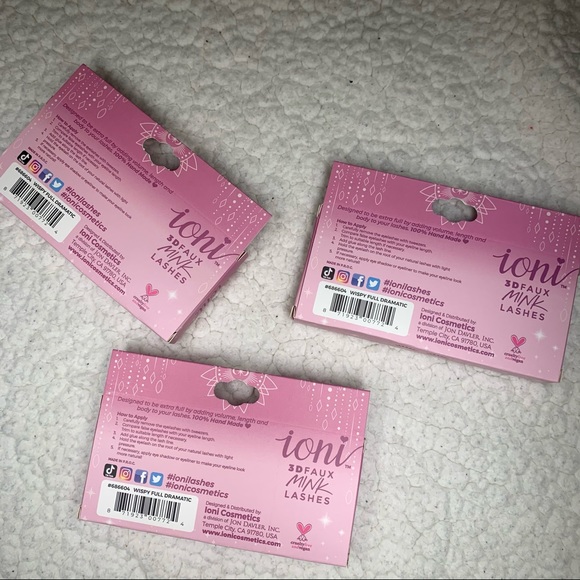 Ioni 3D Faux Mink Lashes wispy full dramatic - Picture 2 of 2